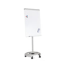 Mobile flipchart board RD-617 with 2 arms magnetic Rocada made in Spain