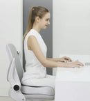 Orthopedic seat cushion 38 × 43 cm, polyurethane foam