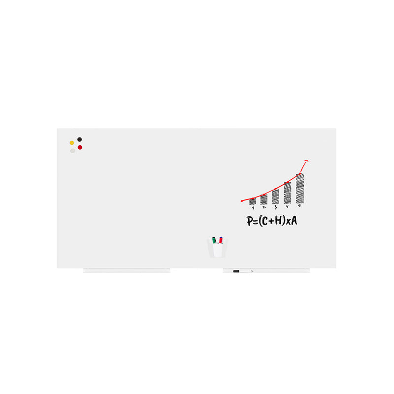 Skincolor lacquered modular whiteboard 100x200cm 6425-DUO Rocada made in Spain