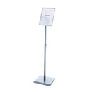 Display adjustable poster stand BS0705S A4 white Rocada made in Spain