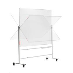 DOUBLE-SIDED LACQUERED BOARD FOR MOBILE SUPPORT WITH ALUMINIUM FRAME 120X180CM ROCADA MADE IN SPAIN