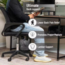 Memory Foam Lumbar Support Cushion with Air-Cloud Technology for Office Chairs