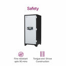 Godrej Fire Resistant Electronic Locker with Override Key (FR1060-EL+KL)