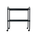 File trolley folio size (65x68x36cm) Rocada made in Spain mobile metallic 2-level file trolley RD-300