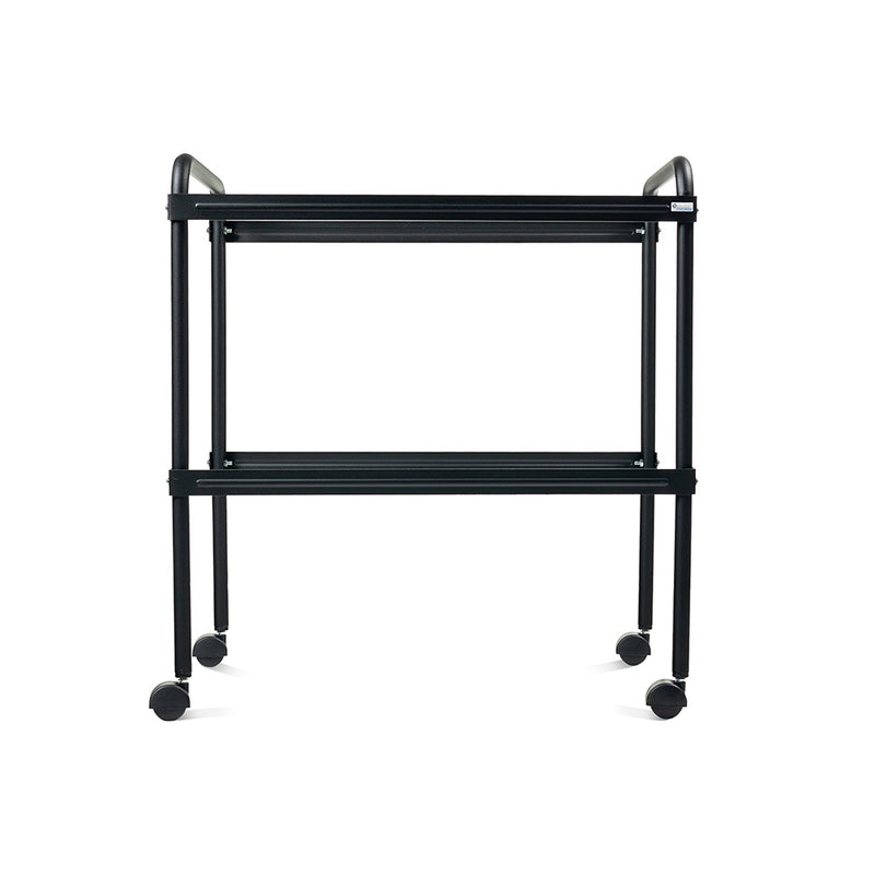 File trolley folio size (65x68x36cm) Rocada made in Spain mobile metallic 2-level file trolley RD-300