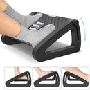 Adjustable Ergonomic Under-Desk Foot Rest with Massage Points and Rollers for Home & Office