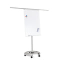 Mobile flipchart board RD-617 with 2 arms magnetic Rocada made in Spain