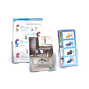 Plexy glass tabletop size A4 Rocada made in Spain 3806 (DIN A4 - 23x28x9cm)