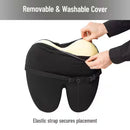 Memory Foam Lumbar Support Cushion with Air-Cloud Technology for Office Chairs