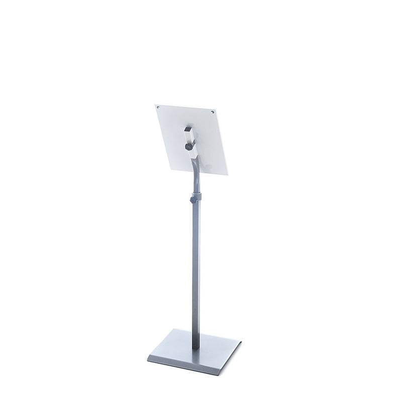 Display adjustable poster stand BS0705S A4 white Rocada made in Spain