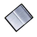 PANDA Business Card Holder, Card File, leather Black – 600 cards