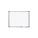 Lacquered whiteboard with aluminium frame 45x60cm Rocada RD6400 made in Spain - 5 year surface warranty