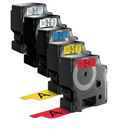 Dymo tape D1 24mmx7m black on red (DYS0720970)