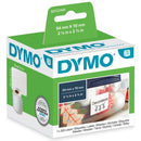 DYMO DISK LABEL 54MMX70MM 1X320 LABELS (DYS0722440)