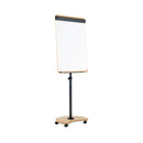 Mobile lacquered flipchart board with 2 arms transformable into a table Rocada made in Spain NAT0618