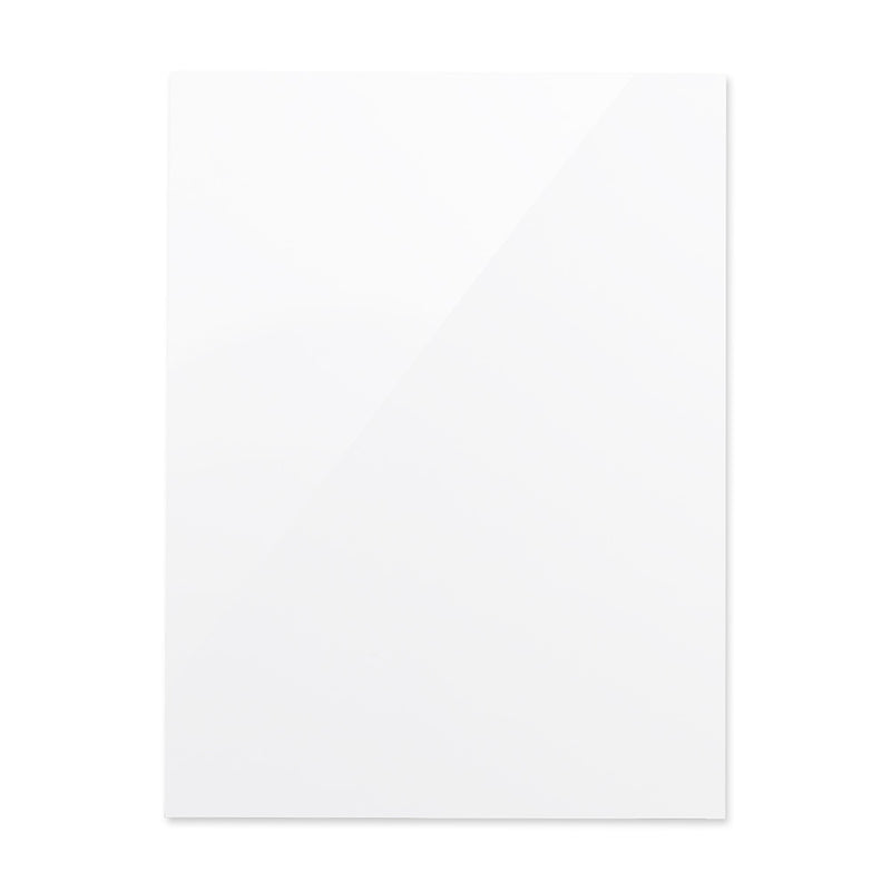 Frameless magnetic glass board Rocada made in Spain 6705-25P (magnetic glass board - 90x120cm pure white colour) - 25 year surface warranty