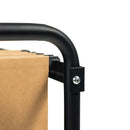 File trolley folio size (65x68x36cm) Rocada made in Spain mobile metallic 2-level file trolley RD-300