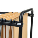 File trolley folio size (65x68x36cm) Rocada made in Spain mobile metallic 2-level file trolley RD-300