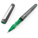 FABER-CASTELL INK ROLLER VISION 0.7MM PACK OF 12PC GREEN FC248163
