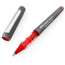 FABER-CASTELL INK ROLLER VISION 0.7MM PACK OF 12PC RED FC248121