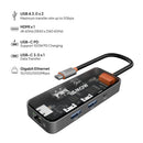 Mowsil 6-in-1 USB-C Hub Adapter (MOCHB6)