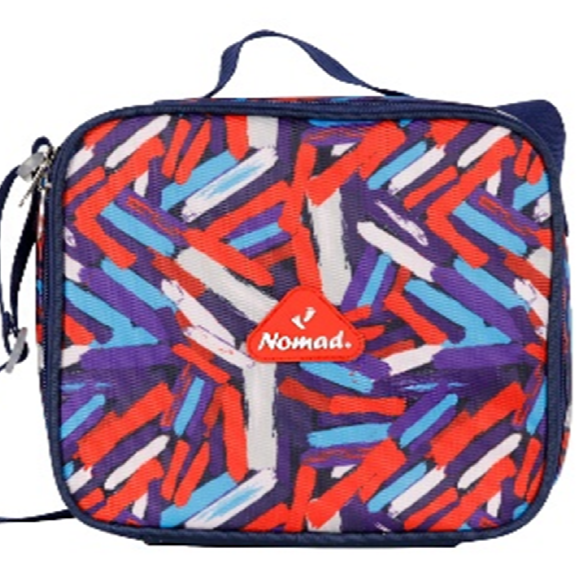 NOMAD KIDS SECONDARY LUNCH COLORED STRIPE BAGS (ND-LB18CS)