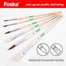 Foska Paint Combination Brush Set (Pack of 6)