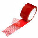 Red Tamper-Proof Security Void Tape – 50mm Width x 50m Roll