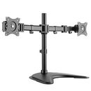 Premium Dual-Monitor Steel Articulating Monitor Stand