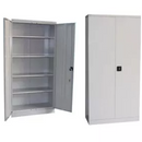 Two Door Office Filing Cabinet - 1800(H) x 800(W) x 400(D)mm, Grey