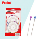 Assorted Colours Dress Pins 38mm (Pack of 80Pcs)