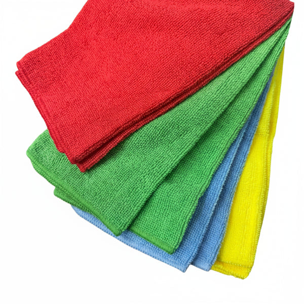 Micro-Fiber Cleaning Clothes 40x40 200Gsm (Pack of 8 Color)