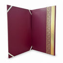 Premium Certificate Holder with Gold Foil Border