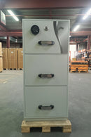 Godrej 3 Door Fire‑Resistant Filing Cabinet with Electronic + Key Locking (3DR-FRFC-EL+KL)