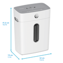 HP OneShred 8CC Shredder, UK-Version