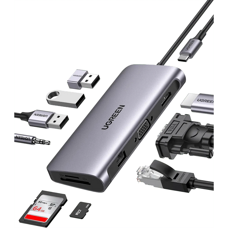 Ugreen 10 in 1 USB-C Multifunction Adapter