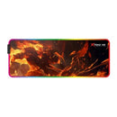 XTRIKE ME MP‑607 RGB Gaming Mousepad LED Stitched Edge