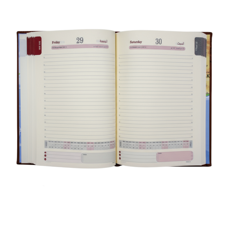 B5 Soft Touch Form Padded Diary 2026 (S06)