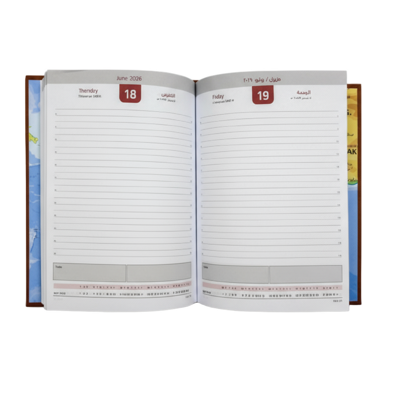 A5 Soft Touch Form Padder Diary 2026 (S05)