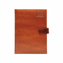 B5 Polyurethane(PU) Leather Padded Brown Stitching with magnetic flap Diary 2026 (B5-21)