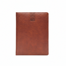 B5 Polyurethane(PU) Leather Dark Brown  Edge stitching Diary 2026 (B5-26)