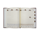 Executive Weekly Polyurethane(PU) Dark Brown Diary 2026(EXW-31)