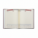 Executive Daily Polyurethane(PU) Blue Edge with Stitching Diary 2026(EXD-41)