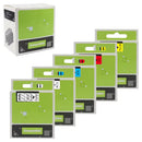 Compatible Dymo RHINO 18444 vinyl 12mm x 5.5m Label Tape Black on White