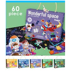 Kid's Learning Puzzle Game (Pack of 60)