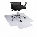 Office Chair Mat PVC 46" x 60" (117 × 153 cm) Without Grippers for Hard Floor