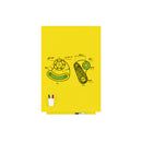 Skin Color whiteboard RD-6420R-1023 75x115cm lacquered surface - Yellow Rocada made in Spain
