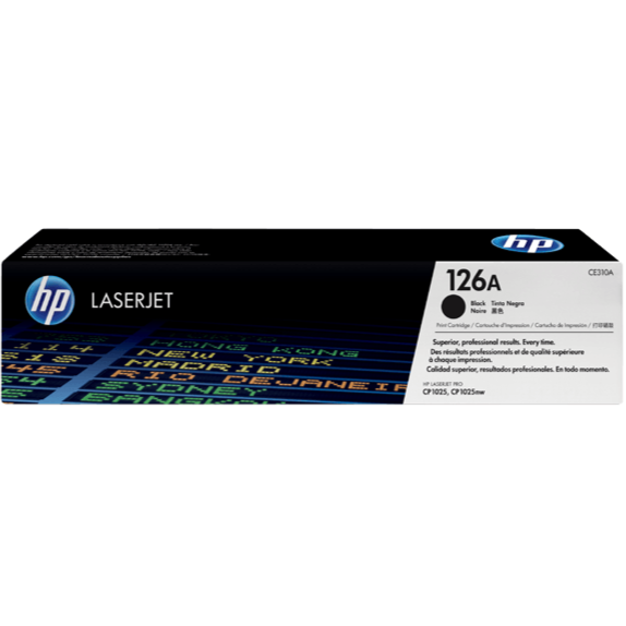 HP 126A Black Toner Cartridge CE310A