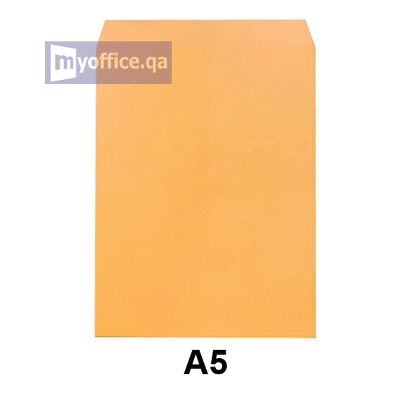 A5 Size Envelopes Brown
