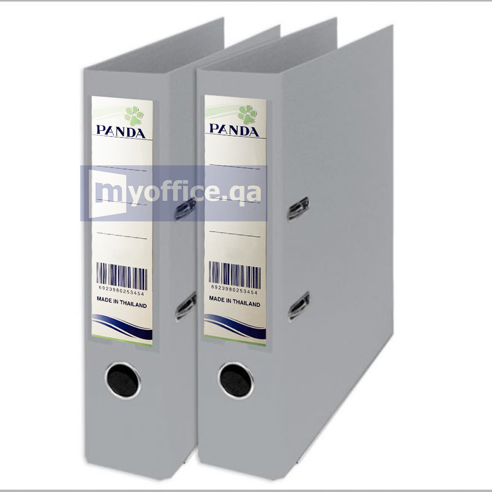 PVC Box File A4 Grey Color in Qatar